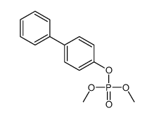 dimethyl (4-phenylphenyl) phosphate Structure