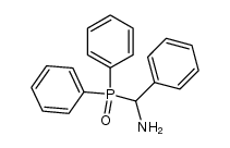 (α-aminobenzyl)diphenylphosphine oxide结构式