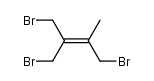 1,4-dibromo-2-bromomethyl-3-methyl-but-2-ene Structure