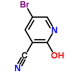 5-溴-3-氰基-2(1H)-吡啶酮结构式