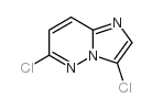 3,6-二氯咪唑并[1,2-b]吡嗪结构式