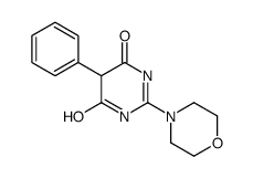 2-morpholin-4-yl-5-phenyl-1H-pyrimidine-4,6-dione结构式