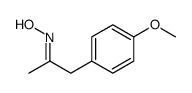 1-(4-Methoxyphenyl)acetoneoxime Structure