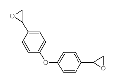 2-[4-[4-(oxiran-2-yl)phenoxy]phenyl]oxirane结构式