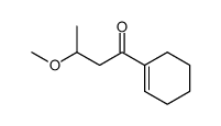 1-cyclohex-1-enyl-3-methoxy-butan-1-one Structure