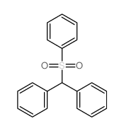 benzhydrylsulfonylbenzene结构式
