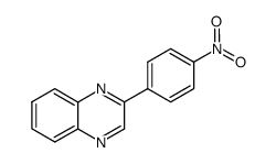 2-(4-nitrophenyl)quinoxaline Structure