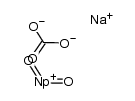 dioxoneptunium(V) sodium carbonate结构式