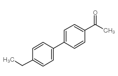 4-乙酰基-4-乙基联苯结构式