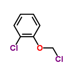 1-氯-2-(氯甲氧基)苯结构式