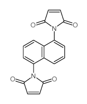 1H-Pyrrole-2,5-dione,1,1'-(1,5-naphthalenediyl)bis-结构式