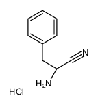 L-aminohydrocinnamonitrile HCl salt Structure