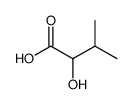 (±)-2-hydroxy-3-methylbutyric acid结构式