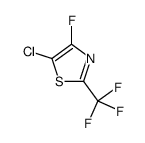 5-chloro-4-fluoro-2-(trifluoromethyl)-1,3-thiazole Structure