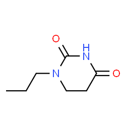 2,4(1H,3H)-Pyrimidinedione,dihydro-1-propyl-(9CI) Structure