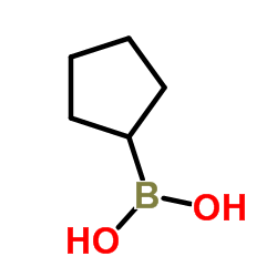 Cyclopentylboronic acid structure