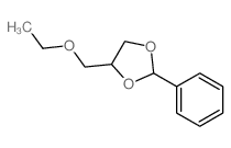 4-(ethoxymethyl)-2-phenyl-1,3-dioxolane结构式