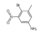4-bromo-3-methyl-5-nitroaniline Structure