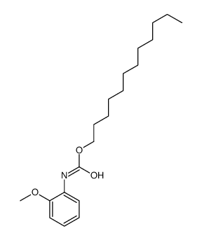 dodecyl N-(2-methoxyphenyl)carbamate结构式