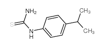 1-(4-Isopropylphenyl)-2-thiourea Structure