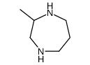 2-甲基-1,4-二氮杂环庚烷结构式