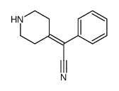 2-苯基-2-(哌啶-4-基)乙腈结构式