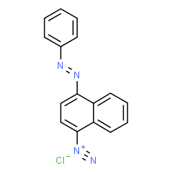 4-(phenylazo)naphthalene-1-diazonium chloride picture