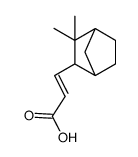 exo-3-(3,3-dimethylbicyclo[2.2.1]hept-2-yl)acrylic acid结构式