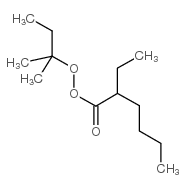 tert-Amyl peroxy-2-ethylhexanoate Structure