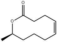 (Z)-9-Hydroxy-4-decenoic acid lactone结构式