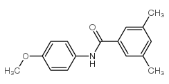 Benzamide, N-(4-methoxyphenyl)-3,5-dimethyl- (9CI)结构式