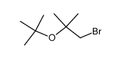 1-bromo-2-tert-butoxy-2-methyl-propane Structure