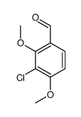 2,4-DIMETHOXY-3-CHLOROBENZALDEHYDE Structure
