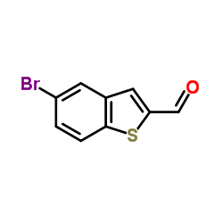 5-Bromo-1-benzothiophene-2-carbaldehyde Structure