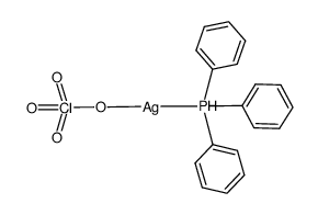 [Ag(OClO3)(triphenylphosphane)] Structure