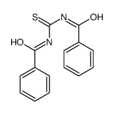 N-(benzoylcarbamothioyl)benzamide结构式