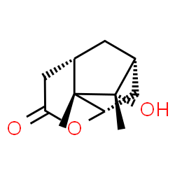 4,6-Methanocyclopenta[b]pyran-2(3H)-one,hexahydro-5-hydroxy-4a,5-dimethyl-,(4S,4aS,5S,6R,7aS)-(9CI) Structure
