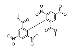 4,4',6,6'-Tetranitrodiphenic acid, dimethyl ester Structure