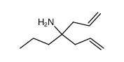 1-allyl-1-propyl-but-3-enylamine结构式