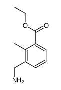 ethyl 3-(aminomethyl)-2-methylbenzoate结构式