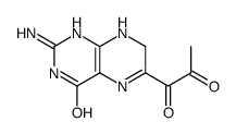 1-(2-amino-4-oxo-7,8-dihydro-1H-pteridin-6-yl)propane-1,2-dione Structure