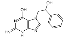 2-amino-7-(2-hydroxy-2-phenylethyl)-3H-purin-6-one Structure
