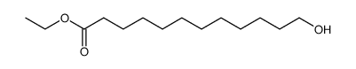 Dodecanoic acid, 12-hydroxy-, ethyl ester结构式