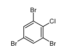1,3,5-tribromo-2-chlorobenzene Structure