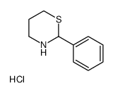 2-Phenyltetrahydro-2H-1,3-thiazine hydrochloride Structure