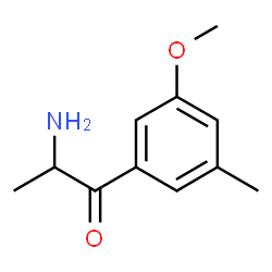 Propiophenone,2-amino-3-methoxy-5-methyl- (8CI) structure