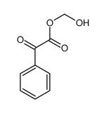 hydroxymethyl 2-oxo-2-phenylacetate Structure