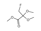 methyl 2,2-dimethoxy-3-fluoropropanoate Structure
