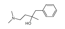 4-dimethylamino-2-methyl-1-phenyl-butan-2-ol Structure