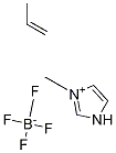 1-烯丙基-3-甲基咪唑四氟硼酸盐结构式